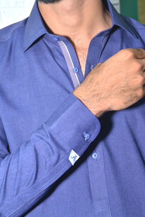 Blue Suit