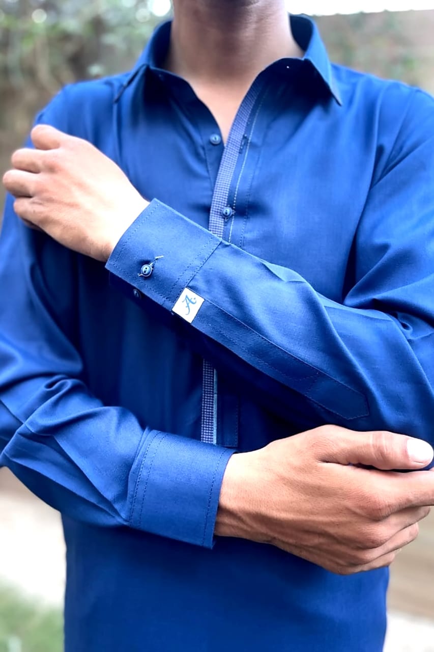 Blue Suit